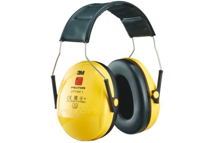 SNR-Wert: 27 dB(A) Kopfbügel, Kapselgehörschutz mit I PELTOR H510A Optime┘