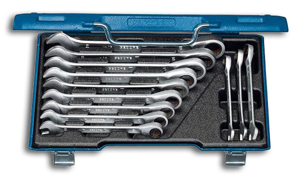 GEARWRENCH 12-teiliger Maul-Ratschenringschlüssel-Satz – Für Schnelleres Arbeiten