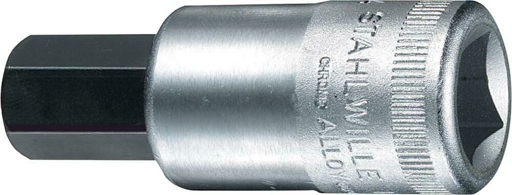 STAHLWILLE Hexagon socket wrench bit 1/2