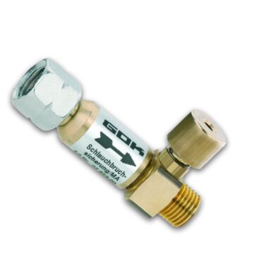 GOK Schlauchbruchs.,1,5Kg 50mbar G1/4LH-ÜMxG1/4LH Nr. 285300