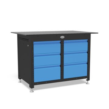 SIEGMUND Workstation 1208 geschlossen, inkl. 6 Schubladen