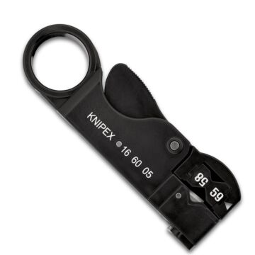 KNIPEX Koaxialkabel-Abisolierwerkzeug 105mm SB Nr. 16 60 05 SB