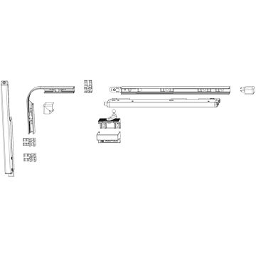 HAUTAU Oberlichtöffner PRIMAT-FL190 A 0-25 Standard Kipp einwärts, FFB 440-3.600 Überschlaghöhe silber EV1