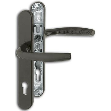 HOPPE Schmalrahmendrückergarnitur New York 1810G/3357N PZ-92 F8707 ohne Stift/Schraube