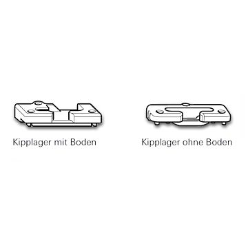 ROTO Kipplager Nr. 225 Kunststoff Inoutic AD13
