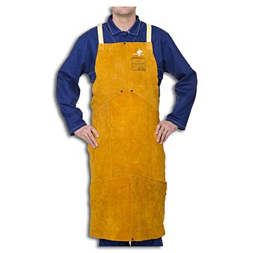 WELDAS Schweißerschürze GOLDEN BROWN 44-2142 107X60c (Arbeitsschürze) 