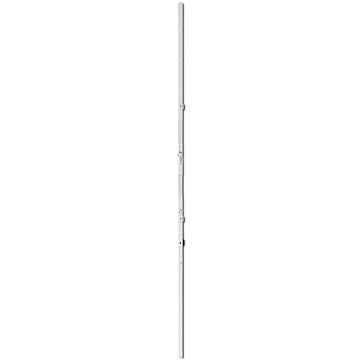 GU Mittelstück FFB für Schwingbeschlag Flügelfalzbreite 951-1450 mm Stulplänge 1130 mm Flachstulp eckig ferGUard silber GRETSCH-UNITAS