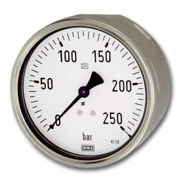 Manometer Robustausführung, CrNi-Stahlgehäuse, RIEGLER