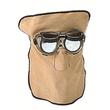 Ledermaske,TopQualität 30cm,AmigoBrille, RIMAG
