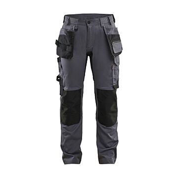 BLAKLÄDER Damen Handwerkerhose Mittelgrau