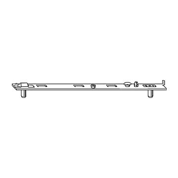 ROTO Royal Ecklager rechts Euronut 7/8 mm 20 mm - Belastbarkeit 80 kg für Drehkippfenster