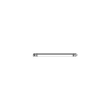ROTO Axerlagerstift 86 mm NX silber Drehkippbeschläge mit Sicherheitsmechanismus
