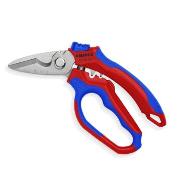 KNIPEX Elektriker-Schere 160mm, abgewinkelt