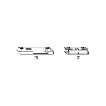 ROTO Schliesstück Holz 7/8 mm Euronut rechts 