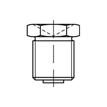 Trichter-Schmiernippel DIN 3405 Stahl AM 8 x 1 galv. verzinkt gal Zn, CAB FASTENING