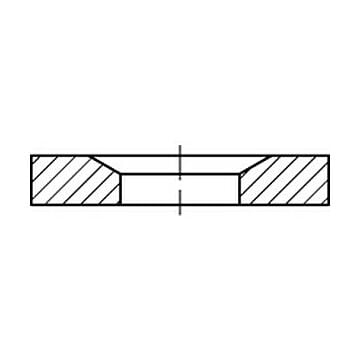 Kegelpfannen, vergütet DIN 6319 Stahl G 14,2 vergütet VE=S, CAB FASTENING