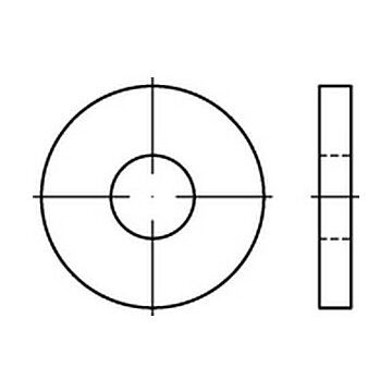 Scheiben DIN 6340 10,5mm galvanisch verzinkt (VE100), CAB FASTENING