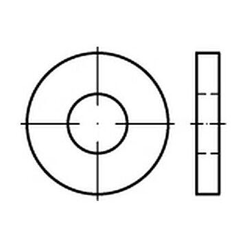 Scheiben DIN 7349/8,4mm galv. verzinkt (Ve500), CAB FASTENING