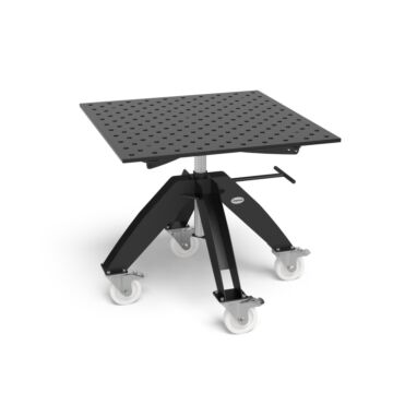 SIEGMUND Drehtisch mobil inklusive Lochplatte 1000x1000mm System 22