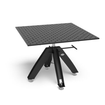 SIEGMUND Drehtisch stationär inklusive Lochplatte 1200x1200mm System 22