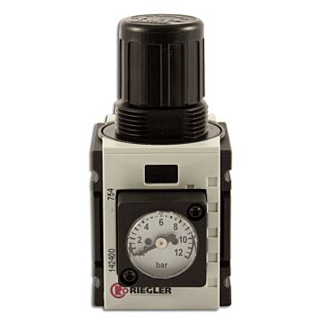 Druckregler mini, Kompaktmanometer, RIEGLER