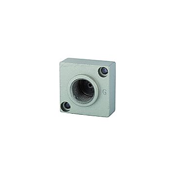 Adapterplatte zur Montage von Standardmanometern (rund) / >>G<<  GR 32 120, RIEGLER