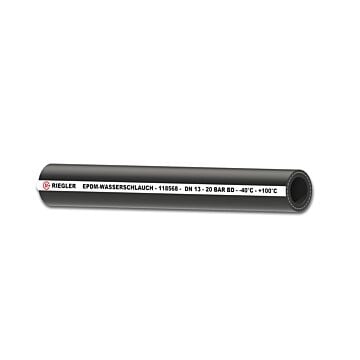 Salz- und Heißwasserschlauch EPDM Schlauch-¢ 20x13,  -40 °C bis 100 °C, RIEGLER