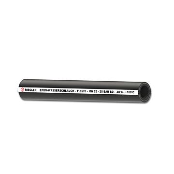 Salz- und Heißwasserschlauch EPDM Schlauch-¢ 34x25,  -40 °C bis 100 °C, RIEGLER