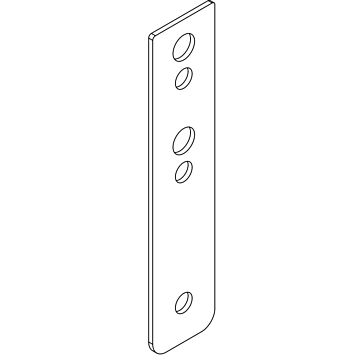 ROTO Unterlegplatte 89/105NN ULP RA-BAND 1.5MM weiss für Haustürband 105NN