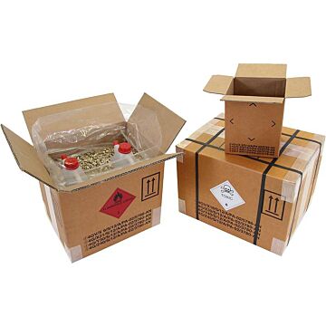 Gefahrgut-Karton 1wellig,(VE25) 175x155x213mm, Inhalt 6l, CAB BETRIEB