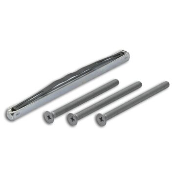HOPPE Befestigungs-Set M6 für Profiltür-Drückergarnitur TS 72-77 Stift 8 x 145 mm Schrauben M6 x 85