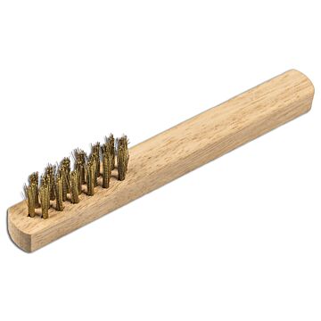 KLINGSPOR Zündkerzenbürste Anzahl Reihen 3 45x17x145mm Holzgriff 0,17 Messing