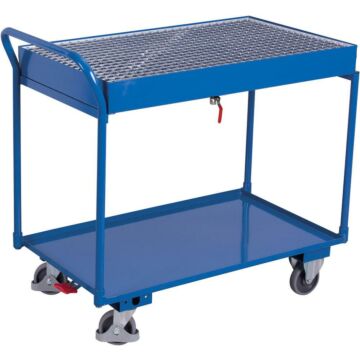 VARIOFIT Tischwagen 250kg 1000x600mm / mit Gitterrost
