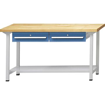 ANKE Werkbank grau/blau