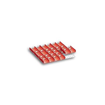LISTA Mulden FH50 9Teile / 20Wände: 2-teilig