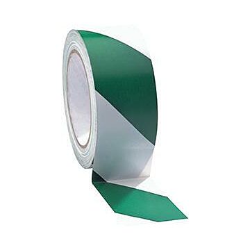 COBA PVC-Klebeband 50mm x 33m, grün/weiß