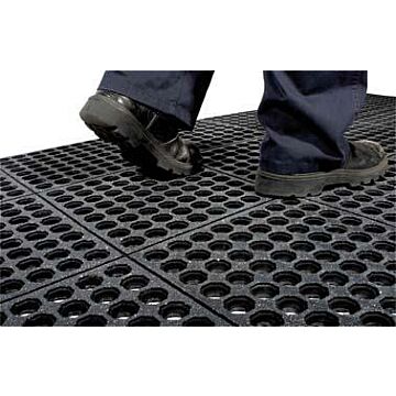 COBA Ergonomische Bodenfliese Anti-Rutsch 0.9m x 0.9m