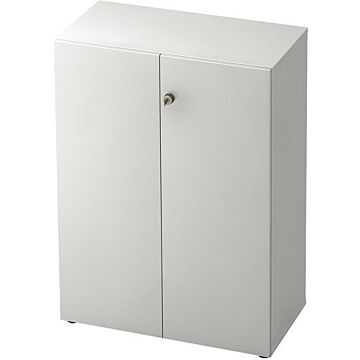 HAMMERBACHER Schrank Profi Weiß 3 Ordnerhöhen, 80x42x110mm