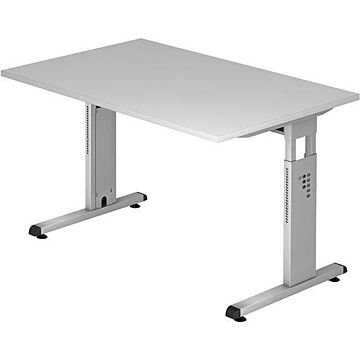 HAMMERBACHER Schreibtisch grau 1200x800x720mm