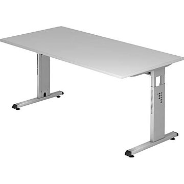 HAMMERBACHER Schreibtisch grau 1600x800x720mm