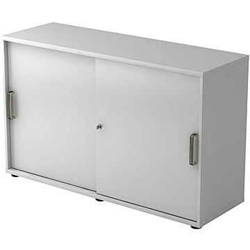 HAMMERBACHER Schiebetürenschrank 120x40x74,8cm Grau