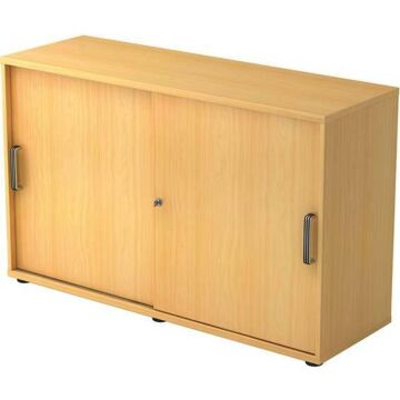 HAMMERBACHER Schiebetürenschrank 120x40x74,8cm Buche