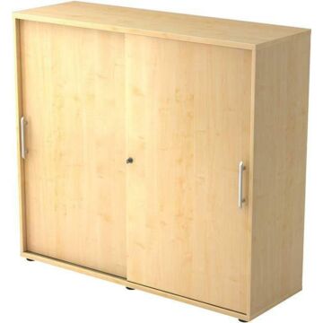 HAMMERBACHER Schiebetürenschrank 1200x400x1100 Ahorn/Ahorn
