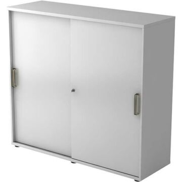 HAMMERBACHER Schiebetürenschrank 120x40x1100cm Grau