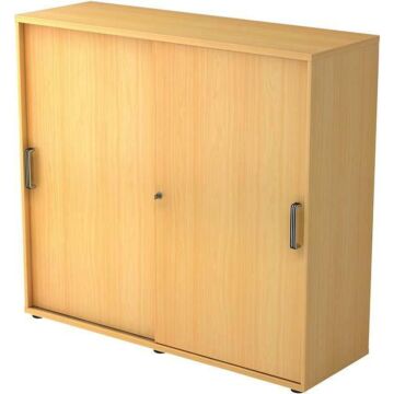 HAMMERBACHER Schiebetürenschrank 120x40x1100cm Buche