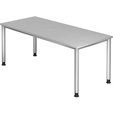 HAMMERBACHER Schreibtisch lichtgrau 1800x800 mm H-Serie