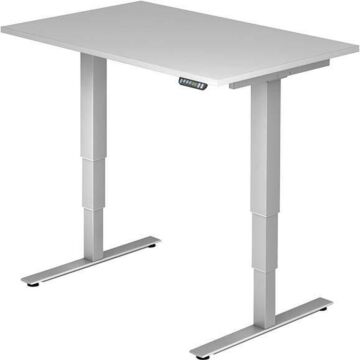 HAMMERBACHER Schreibtisch XDSM 12 1200x800 grau/silber