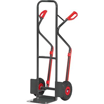 FETRA Stahlrohrkarre B1330L7016 300kg, 250x320mm, luftbereift