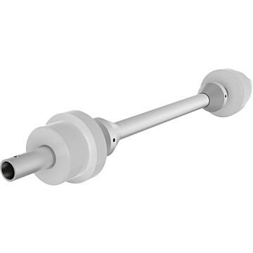 META Kabeltrommelachse D42,4xB1100mm, mit Zentrierstücke