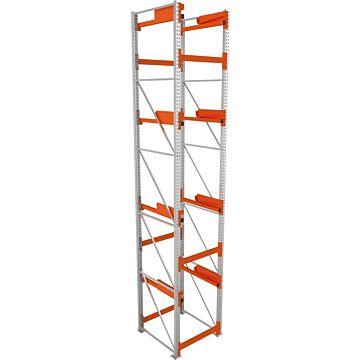 META Kabeltrommelregal, Grundfeld verzinkt B900xT1100xH5500mm, Feldlast 5500kg
